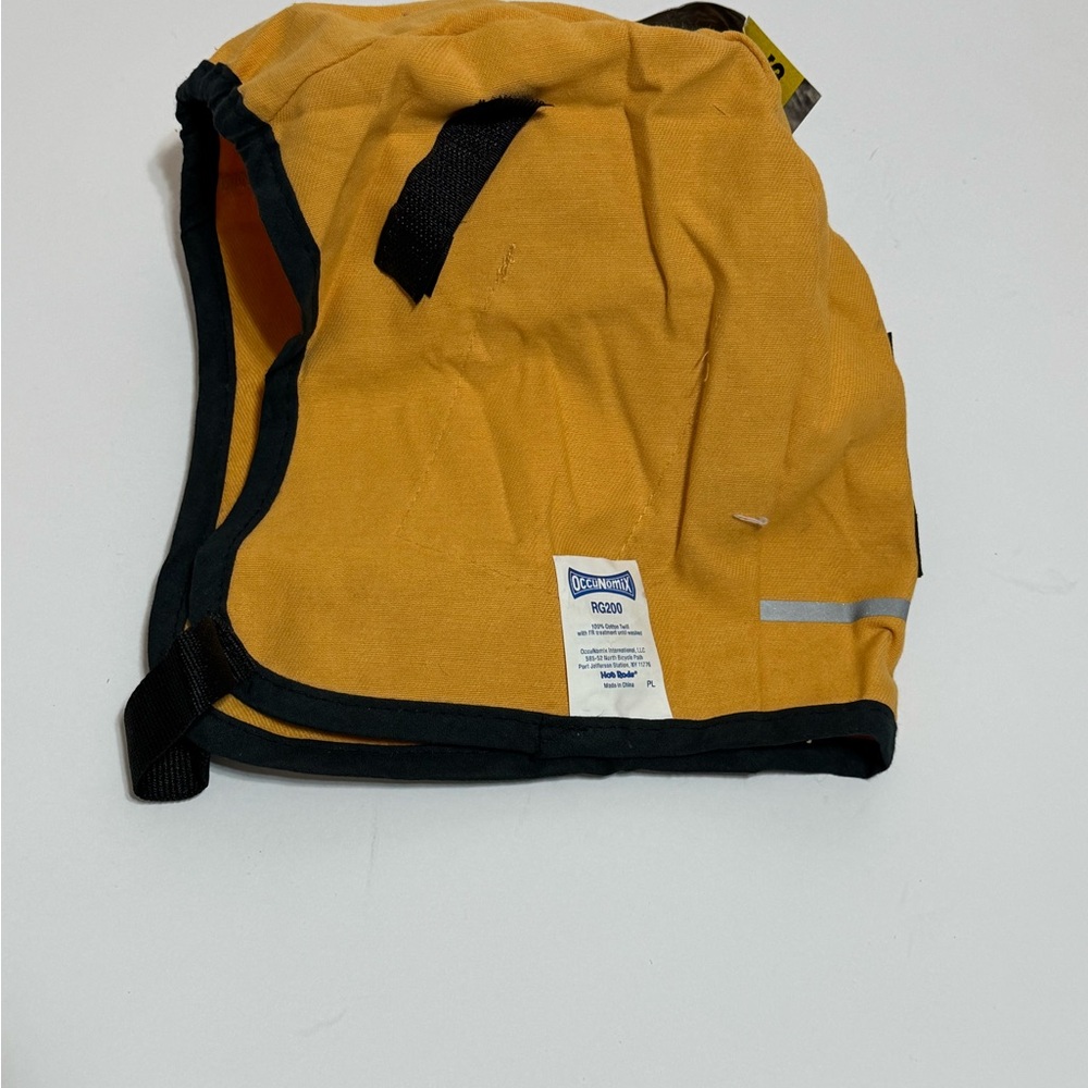 OccuNomix RG200 Hard Hat Winter Liner Unisex OS Yellow NEW FR‎ Cotton Twill